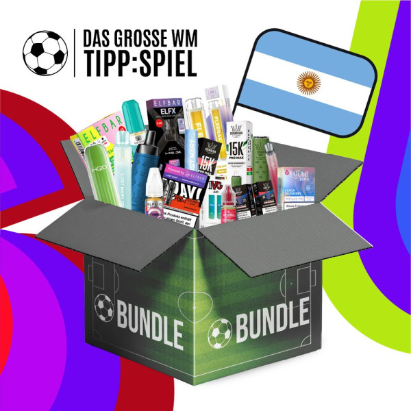 WM 2026 Flag Vape Set - Argentinien