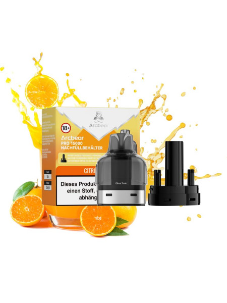 Arcbear Pro 15000 Pod - Citrus Tonic - 20 mg/ml Nikotingehalt