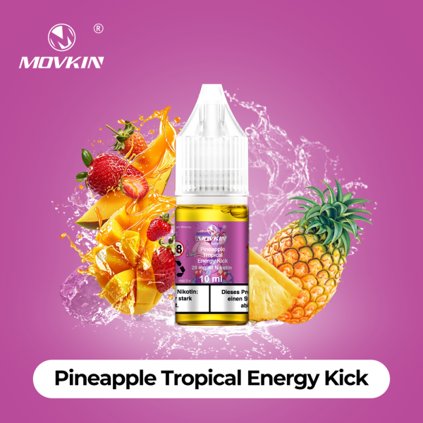 Movkin Liquid - Pineapple Tropical Energy Kick - 10ml
