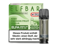 ELFBAR ELFA Kiwi Passion Fruit Guava 20mg Nikotin 2er Pack ELFBAR ELFA Kiwi Passion Fruit Guava 20mg Nikotin 2er Pack