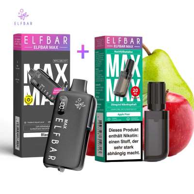 elfbar max pods kaufen ELFBAR MAX | 10ml Refill-System | ab 6,99€ | elfbarpods.de main image 0