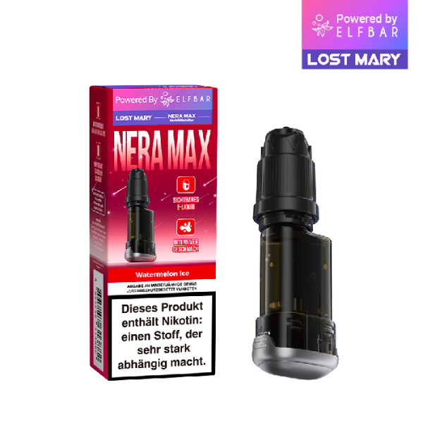 ELFBAR LOST MARY NERA MAX Refill Container Strawberry Watermelon