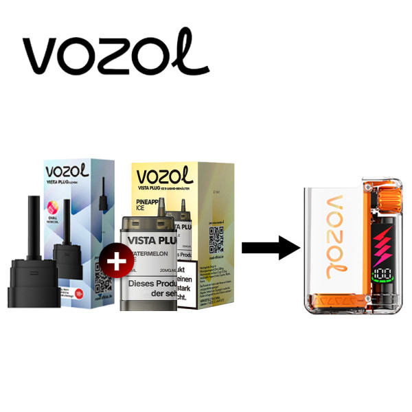Vozol Vista Plug Ez Pineapple Ice Pod Set