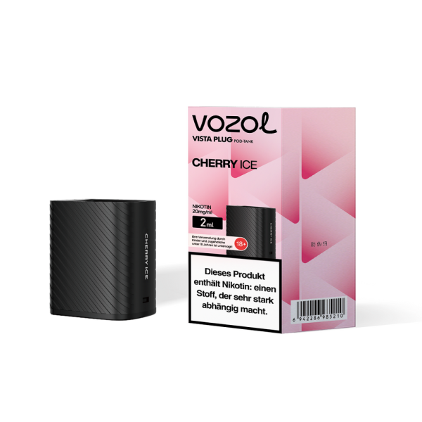 Vozol Vista Plug Pod - Cherry Ice - 2ml Pod