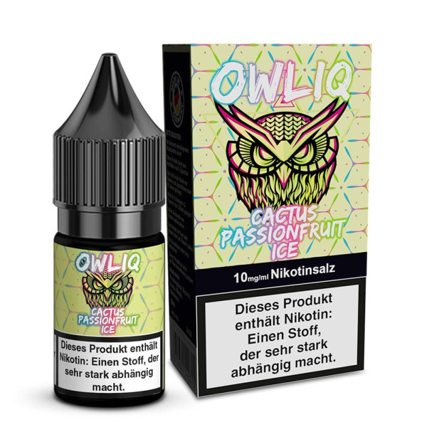 OWLIQ Nikotinsalz Liquid - Cactus Passionfruit Ice - 10ml
