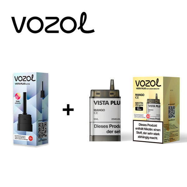 Vozol Vista Plug Ez Mango Ice Pod Set