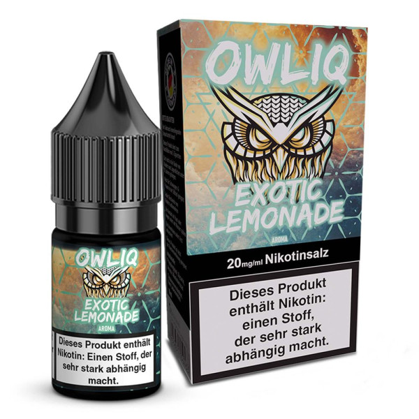 OWLIQ Nikotinsalz Liquid - Exotic Lemonade - 10ml
