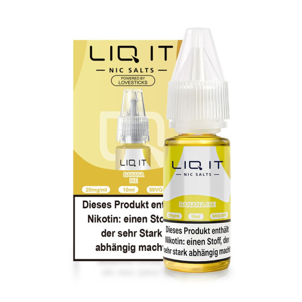 LIQ IT Liquid - Banana Ice