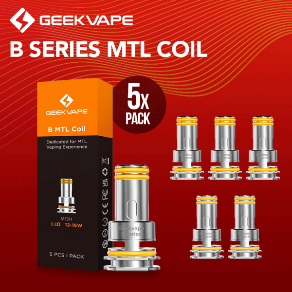 Geekvape B Series MTL Coil- 5er Pack