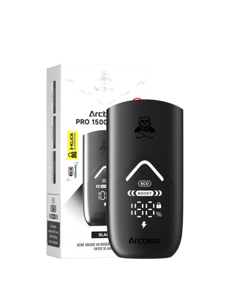 Arcbear Pro 15000 Akkuträger - Farbe: Black