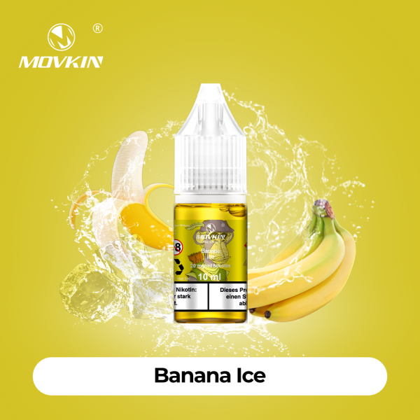 Movkin Liquid - Banana Ice - 10ml