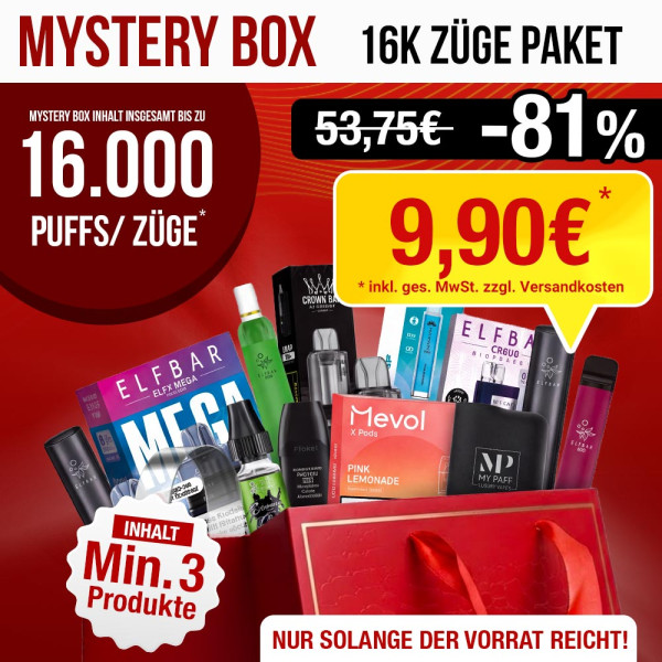 Mystery Tüte - 16K Züge Paket