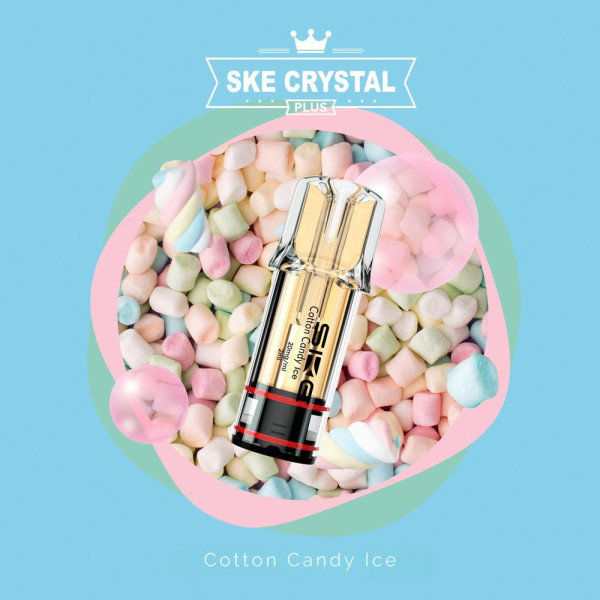 SKE Crystal PLUS Cotton Ice 2% Nikotin 2er Pack