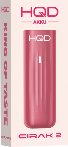 HQD Cirak 2 - Pod Kit 650 mAh - Farbe: Pink
