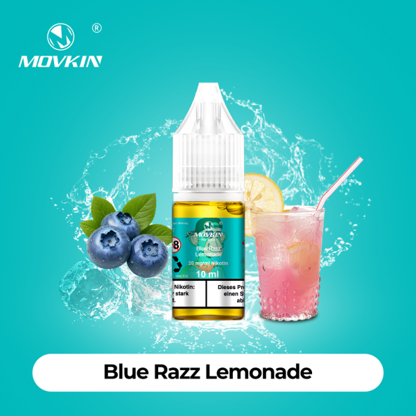 Movkin Liquid - Blue Razz Lemonade - 10ml