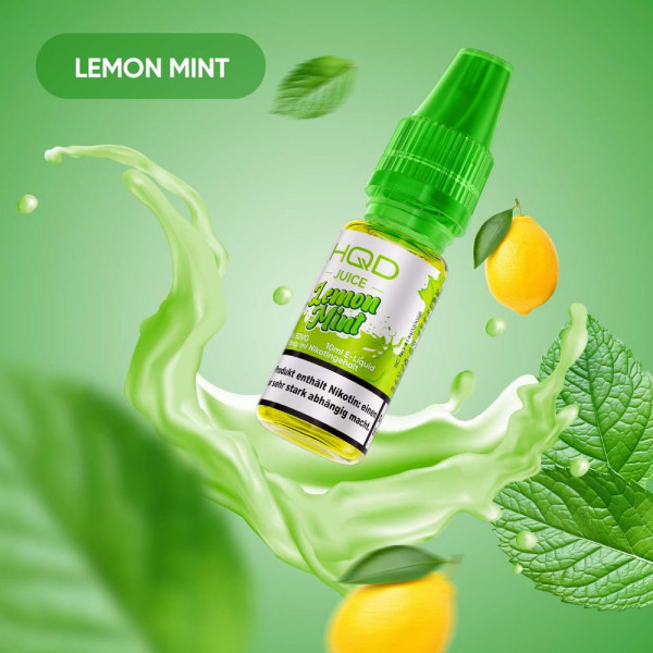 HQD Cirak Juice - Lemon Mint - 18 mg/ml Nikotingehalt