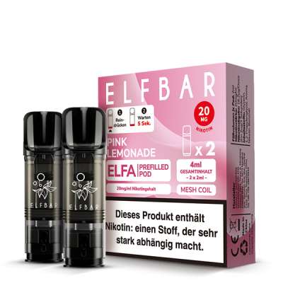 elfbar elfa kaufen Elfbar ELFA Pods Pink Lemonade main image 0