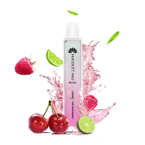 Hayati Pro Mini 800 Cherry Lime Raspberry 20mg Nikotin