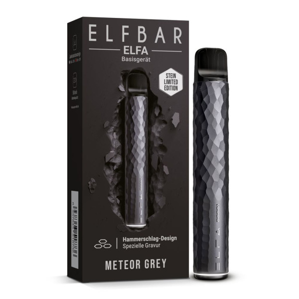 ELFBAR ELFA Pod Kit (Stein Limited Edition) 500 mAh Akku - Meteor Grey