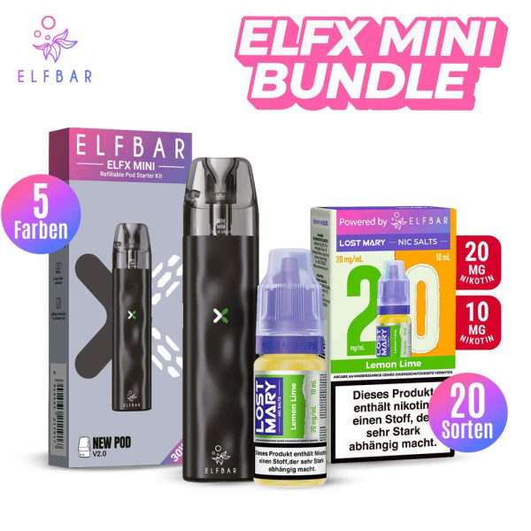 Lost Mary Liquid + ELFX Mini Bundle
