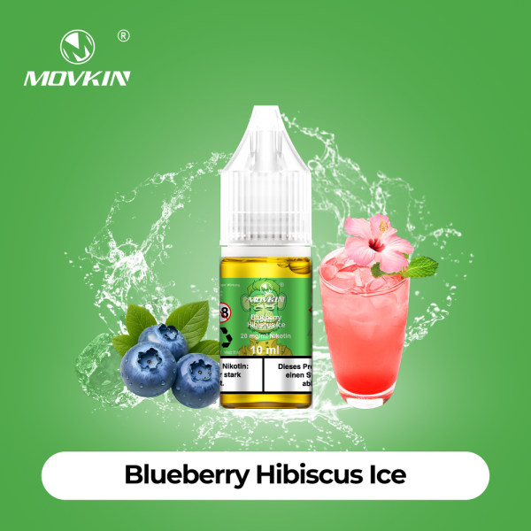 Movkin Liquid - Blueberry Hibiscus Ice - 10ml