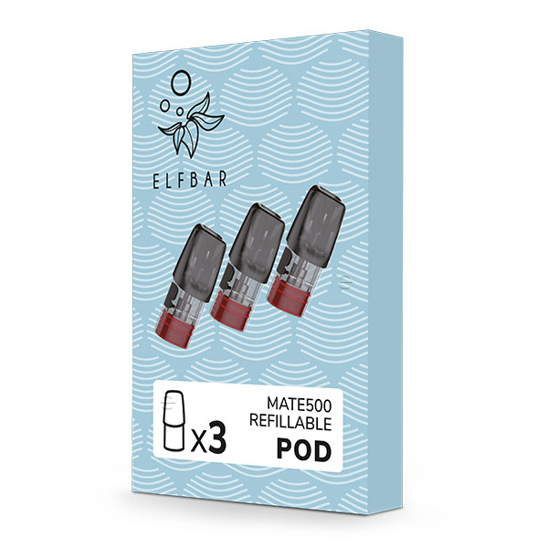 ELFBAR MATE 500 3x Leer Pods