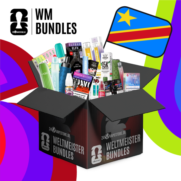 WM 2026 Flag Vape Set - Demokratische Republik Kongo