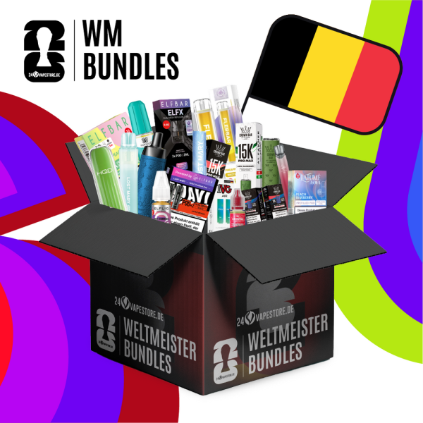 WM 2026 Flag Vape Set - Belgien