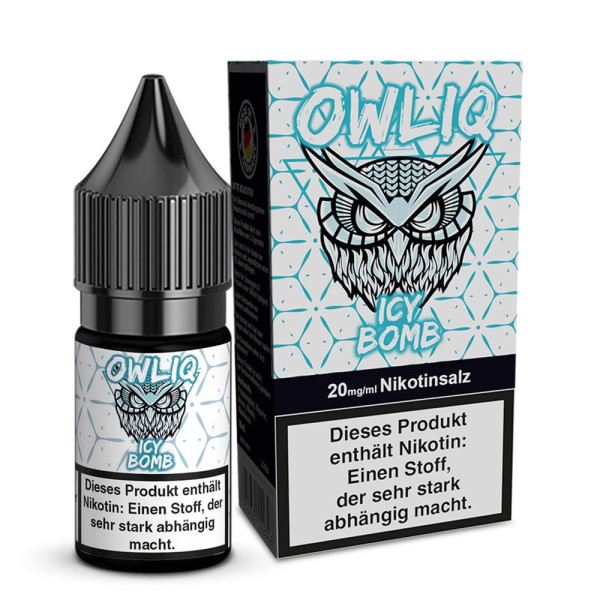 OWLIQ Nikotinsalz Liquid - Icy Bomb - 10ml