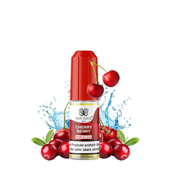 Bar Juice 5000 Nikotinsalz Liquid 10 ml Cherry Berry