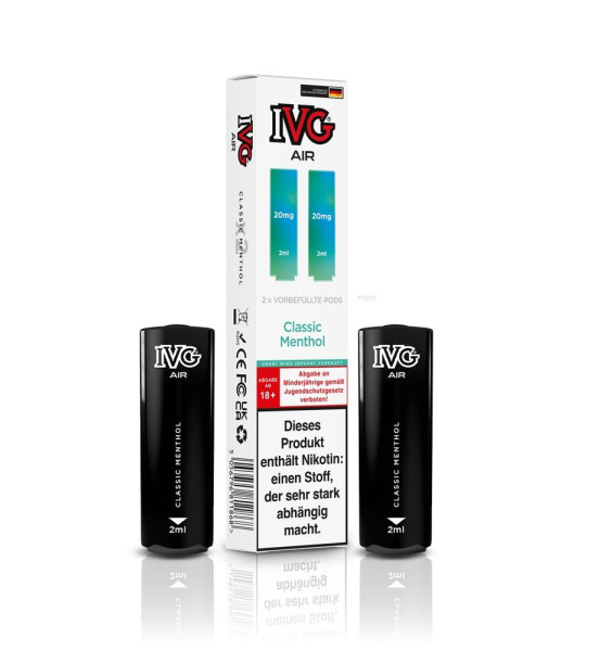 IVG Air 4in1 Pods - Classic Menthol (2er Pack)
