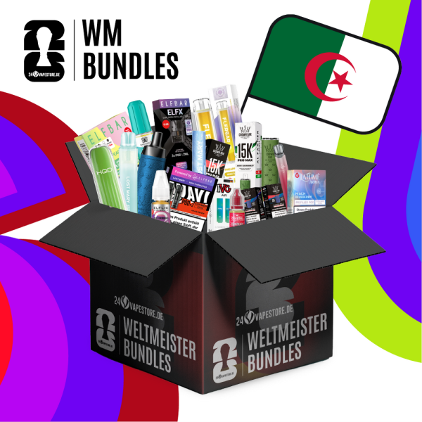 WM 2026 Flag Vape Set - Algerien