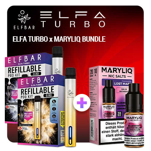 Maryliq Liquid + ELFA Turbo Bundle Deal