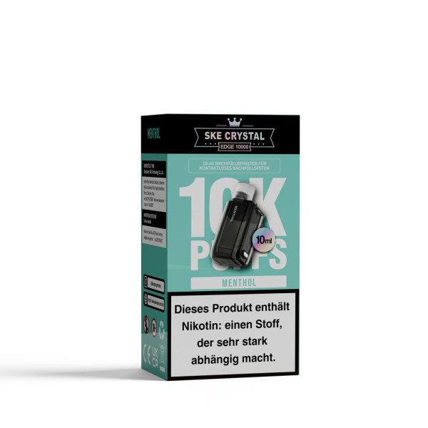 SKE Crystal Edge 10K Menthol - 10ml Pod