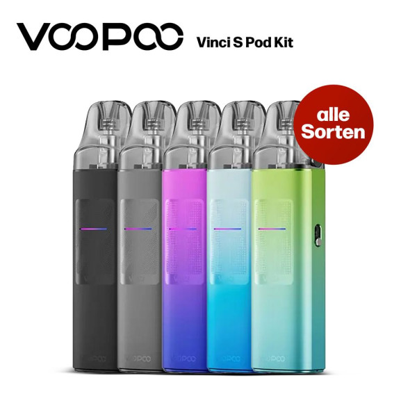 VooPoo Vinci S Pod Kit - Alle Farben