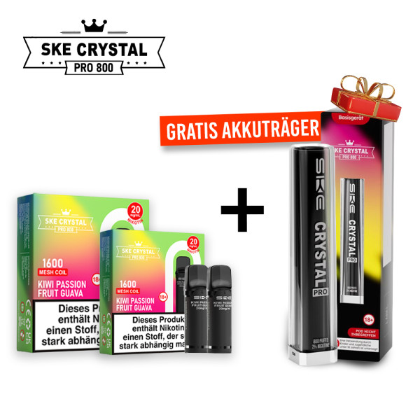 SKE Crystal Pro 800 - 2+1 Aktion Set