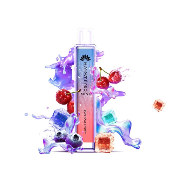 Hayati Pro Mini 800 Blue Razz Cherry 20mg Nikotin