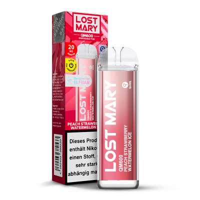e zigarette altersbeschränkung ELFBAR LOST MARY 800 Lemon Lime 20mg Nikotin Einweg Vape main image 1