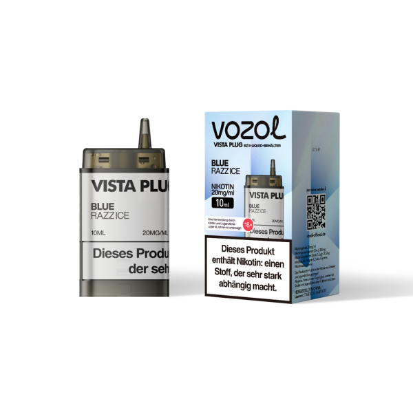 Vozol Vista Plug Ez Blue Razz Ice Pod Set