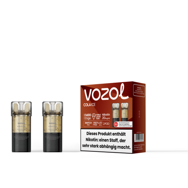 VOZOL Switch Pro Cola Ice 20mg Nikotin 2er Pack