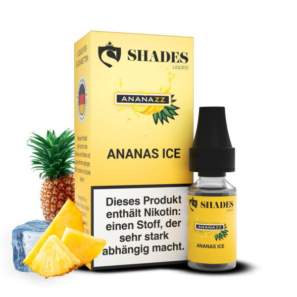 Shades Liquids - Ananazz - 10ml - Geschmack: Ananas Ice