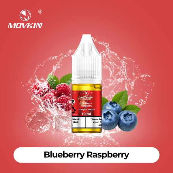 Movkin Liquid - Blueberry Raspberry - 10ml