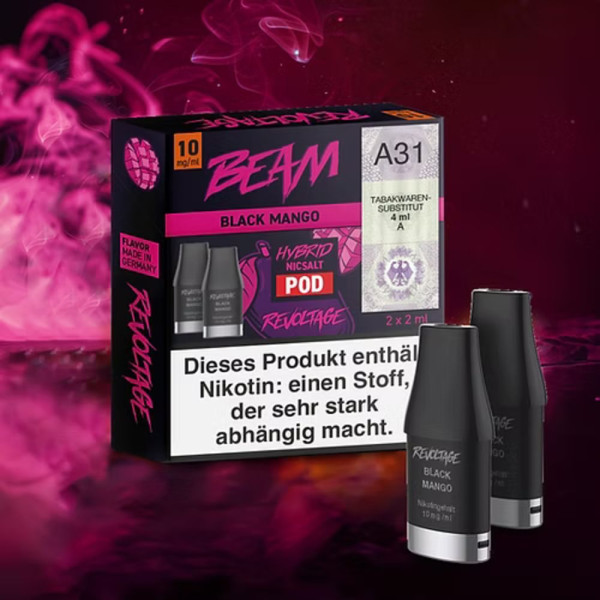 Revoltage Beam Pod - Black Mango - 2er Pack