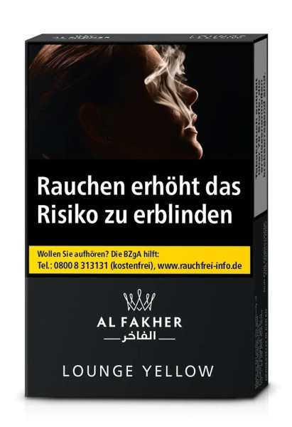 10x Al Fakher Lounge Tabak - Yellow 20g