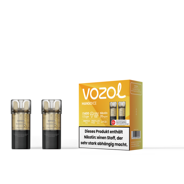 VOZOL Switch Pro Mango Ice 20mg Nikotin 2er Pack