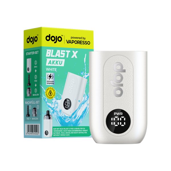 Dojo Blast White Akkuträger - 1000mAh