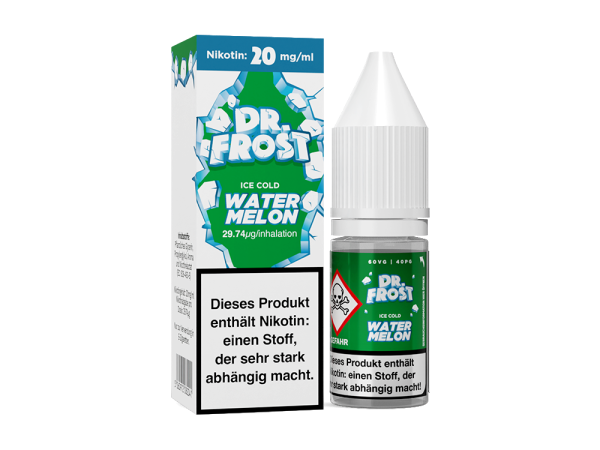 Dr. Frost - Ice Cold - Watermelon - Nikotinsalz Liquid