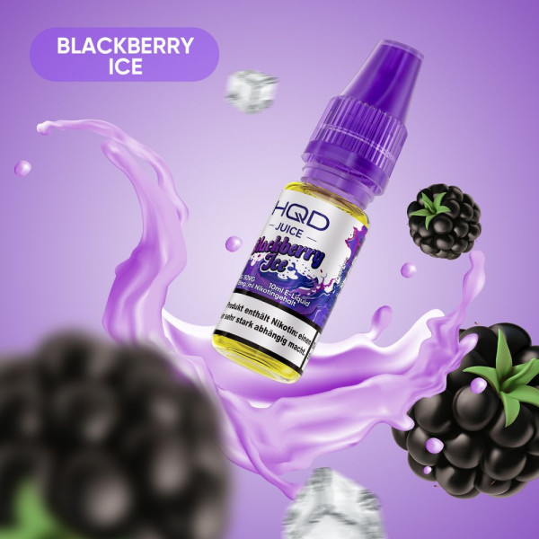 HQD Cirak Juice - Blackberry Ice - 18 mg/ml Nikotingehalt