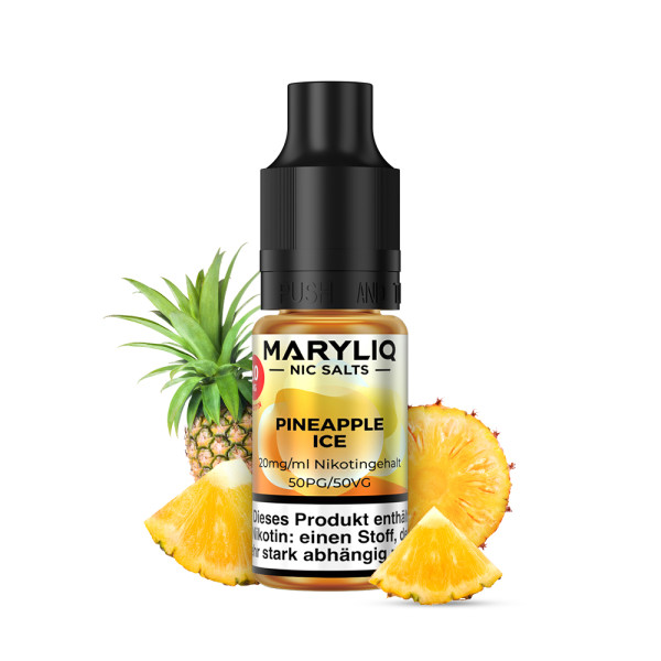 Lost Mary Maryliq - Pineapple Ice - 10ml Nikotinsalz Liquid
