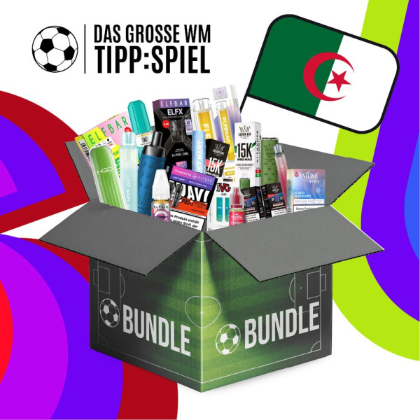 WM 2026 Flag Vape Set - Algerien